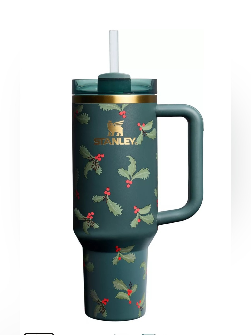 Stanley 40 oz. Quencher H2.0 FlowState Tumbler Holiday Botanicals